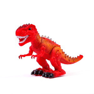 Juguete Dinosaurio T-Rex, Material Plástico, Mecanismo Batería