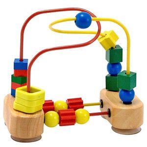 Melissa & Doug Primer Laberinto Madera Con Cuentas