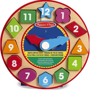 Melissa & Doug Reloj Clasificación Formas