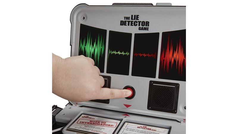yuyte Máquina detectora de mentiras eléctrica Polígrafo de mentiras del Adulto para Juego de la Verdad para Adultos Mayores de 14 años 