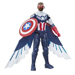Figura De Acción Avengers Titan Hero Series Falcon Capitan America