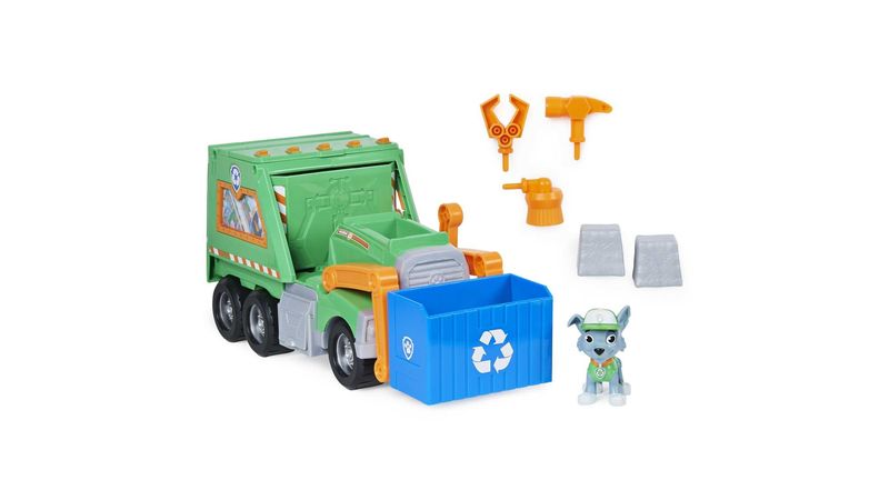 Paw Patrol Rocky Camion Reciclaje