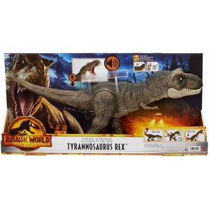 Jurassic World T-Rex Devora y Golpea Figura Acción
