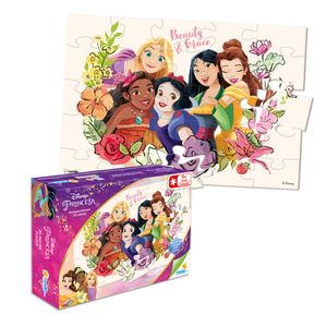 Rompecabezas X 25 Pzas Estandar Princesas Ronda