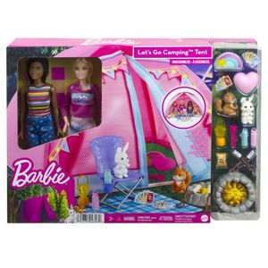 Set Casa de Campaña con Muñecas - Barbie