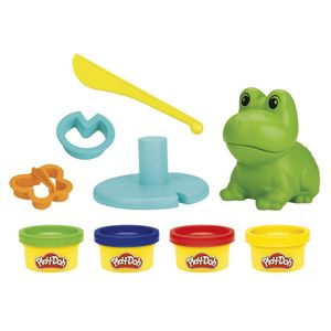 Play Doh Primeras creaciones con la rana y los colores