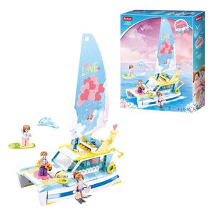 Micro bloques Yate de verano 301 Pcs