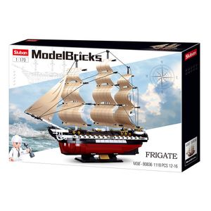 Micro bloques Barco Fragata 1118 Pcs