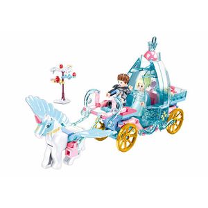 Micro bloques carruaje unicornio 191 Pcs