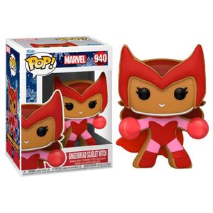 Pop Marvel: Holiday- Scarlet Witch Fig. Cabeza Oscilante