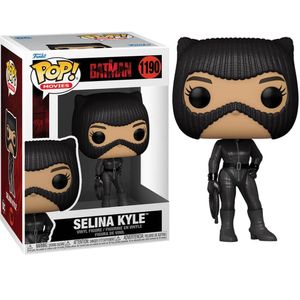 Pop Movies:  The Batman - Selina Kyle C/Lanzador  Fig. Vinil