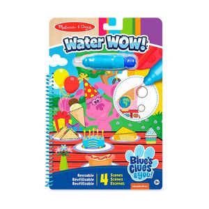 Melissa & Doug Blues Clues Libro Mágico Agua - Formas/Colores
