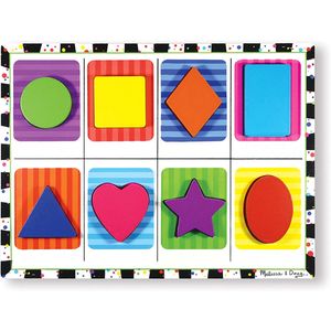 Melissa & Doug Rompecabezas Formas Chunky 8 Pzs.