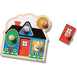Melissa & Doug Primeras Formas Tope Jumbo