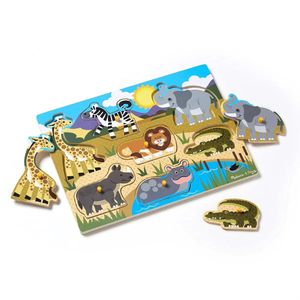Melissa & Doug Rompecabezas Safari
