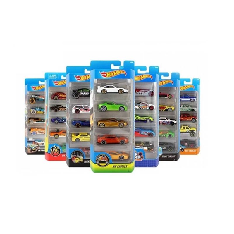 Paquete-5-Carritos-Hot-Wheels