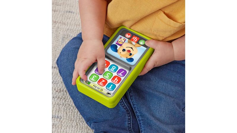 Fisher Price Smartphone Deluxe De Aprendizaje Verde