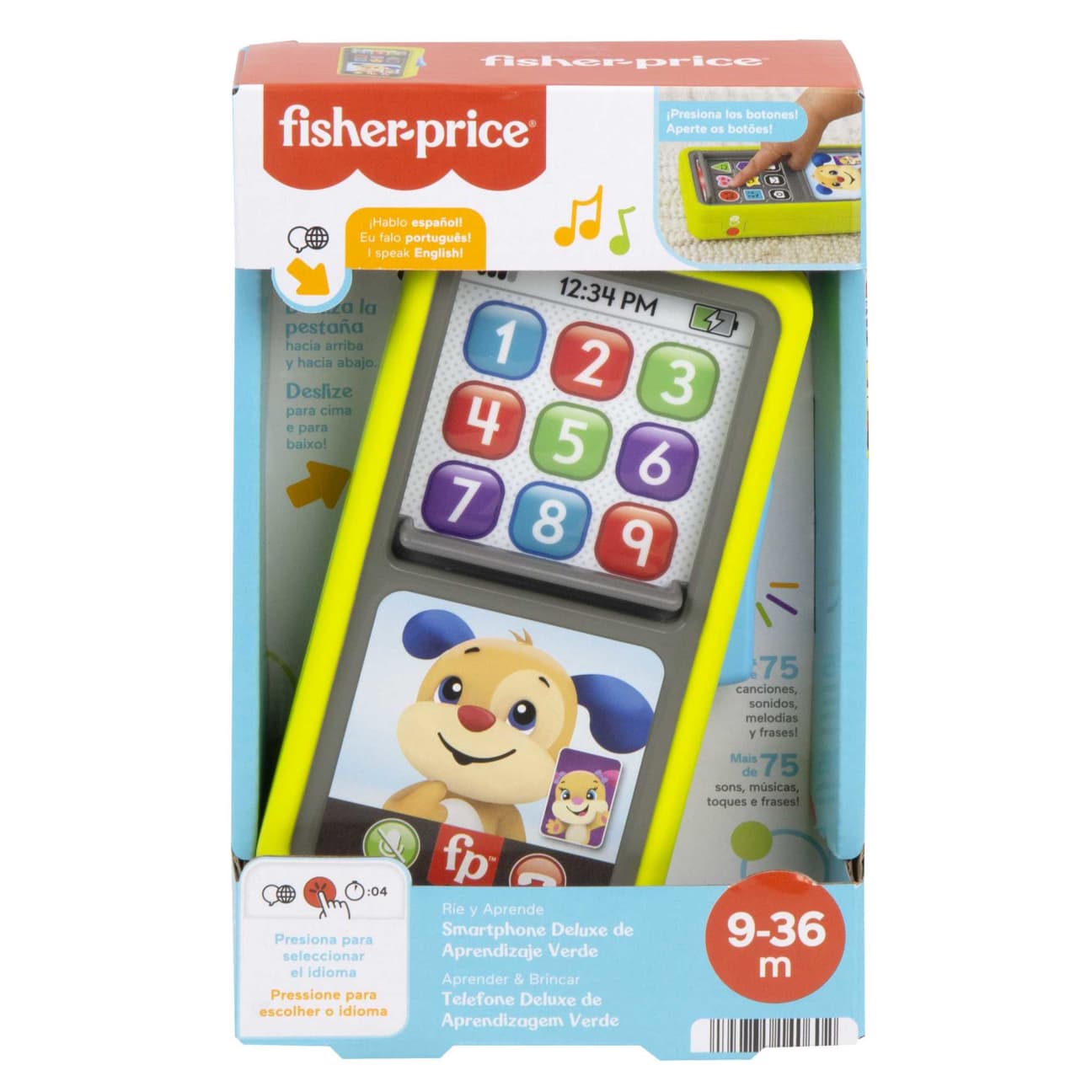 Telefono de best sale aprendizaje fisher price