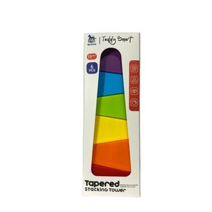 Torre Encajable Arcoiris Para Bebe