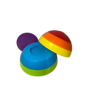 Pelota Encajable Arcoiris Para Bebe