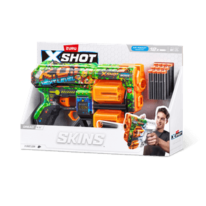 Lanzador De Dardos Chaos Skins K.O. - X-Shot