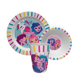 Set Vajilla My Little Pony 3 Pzas