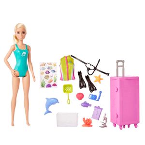 Muñeca Barbie Bióloga Marina