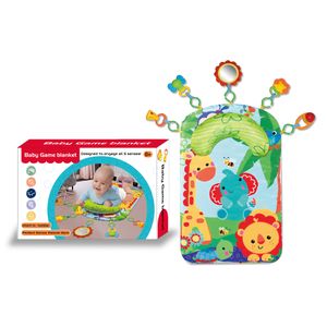Tapete de Actividades para Bebé con Sonajero