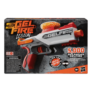 Lanzador Pro Gelfire Legion - Nerf