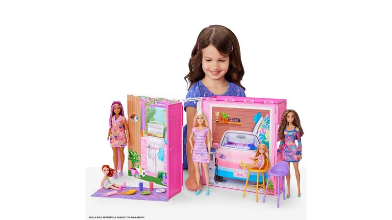 Barbie Casa Glam con Muñecacas Glam con Muñeca